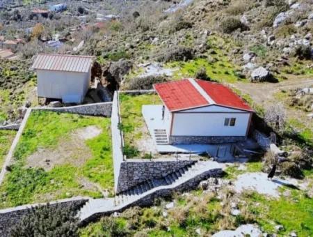 2100M2 Prefabricated Village House With Sea View For Sale In Söğüt Village, Marmaris